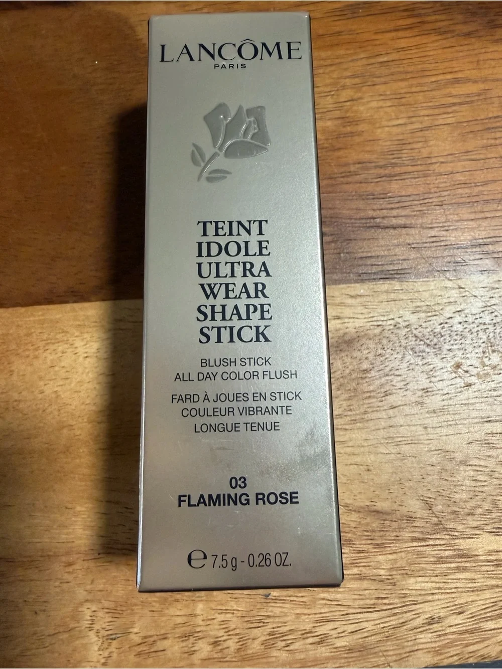 Lancôme Teint Idole Ultra Wear Shape Stick Blush - Flaming Rose 03